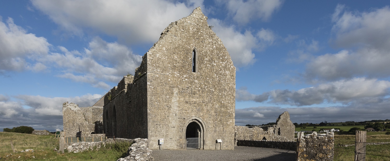 Abbeyknockmoy — 12th-century abbey, 5 minutes away