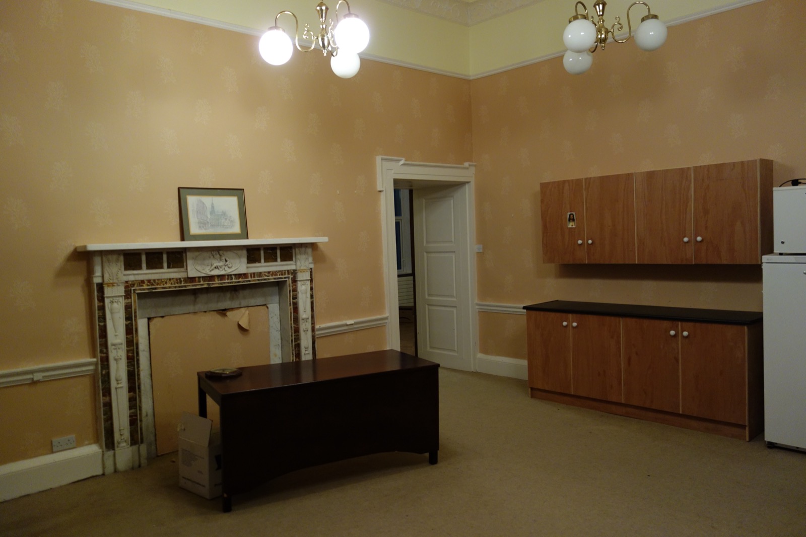 The library before restoration