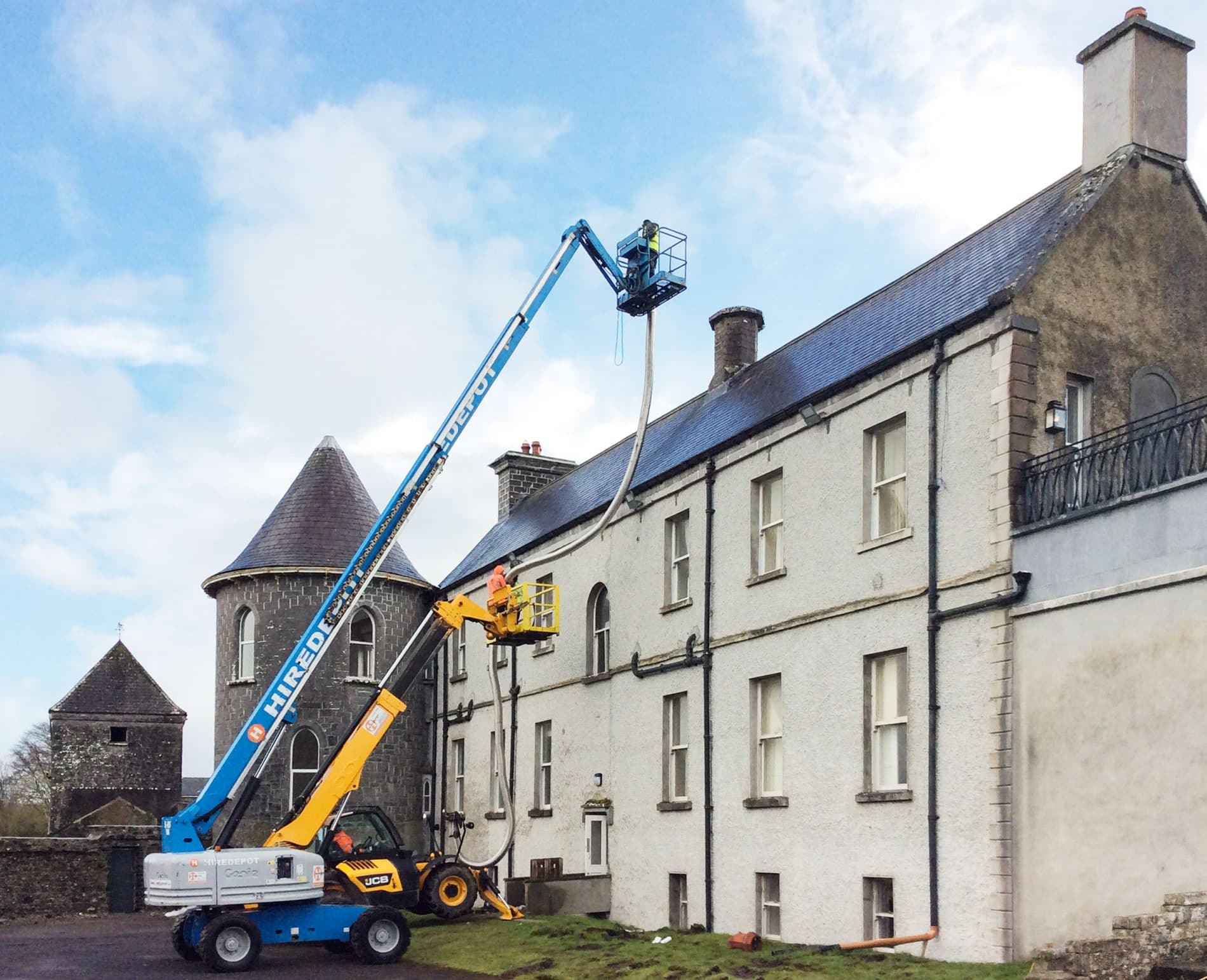 Ballyglunin estate — historical photograph
